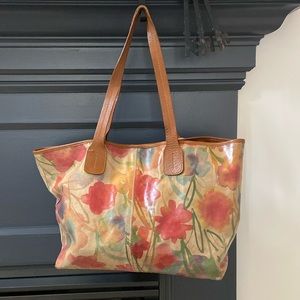 ❣️🥳EUC Large Italian leather tote bag